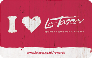 La Tasca Queen Square Loyalty Card