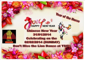 Tso's Restaurant Queen Square Chinese New Year